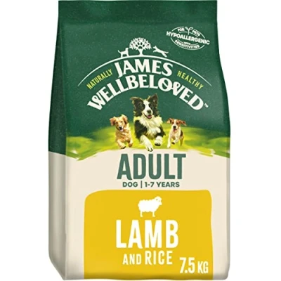 Image of James Wellbeloved Adult Lamb &amp; Rice 7.5kg