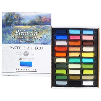 Image of Sennelier Pastels Soft Half ST Landscape, Wood, 30 Count (Pack of 1)