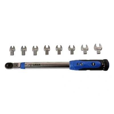 Image of Laser 6167 Torque Wrench 1/4&quot;D 9 Heads