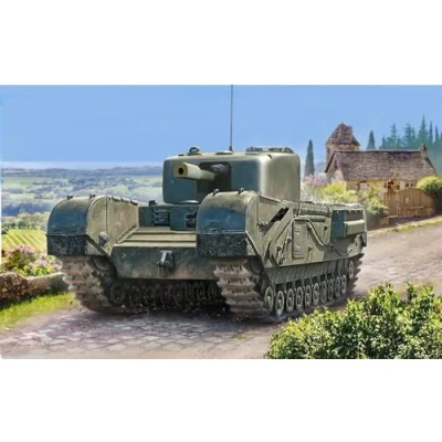 Image of Zvezda 1/100 British Churchill Tank V (3/24) *