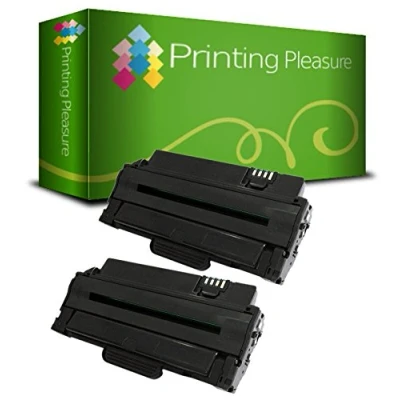 Image of 2 Compatible Laser Toner Cartridges for Samsung SCX 4600, 4600FN, 4623F, 4623FN, 4623FW, ML 1910, 1911, 1915, 2525, 2525W, 2580N, SF 650, 650P MLT D1052L