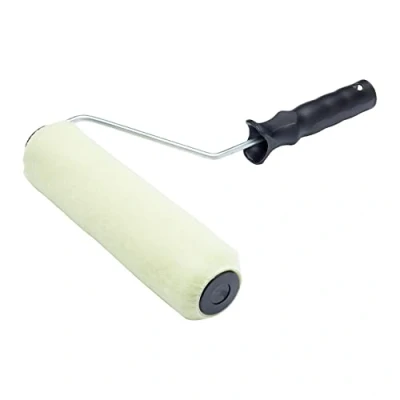 Image of Fit for The Job 9 inch Medium Pile Paint Roller &amp; Frame DIY Painting With Emulsion Paints Sleeve Walls Ceilings and other Smooth Semi Surfaces, 9&quot;