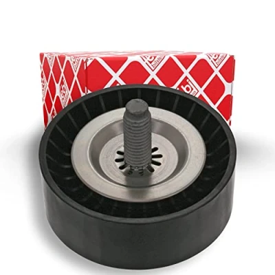 Image of 04891596AB, 04891596AC, K04891596AB, K04891596AC Idler Pulley FEBI BILSTEIN 100328 with screw SUZUKI: Grand Vitara 2 SUV, MITSUBISHI: Outlander SUV