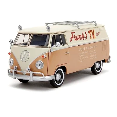 Image of Transformers Rise of The Beast 1:24 Volkswagen Bus Wheeljack w/Robot On Chassis Die Cast Car, Toys for Kids and Adults