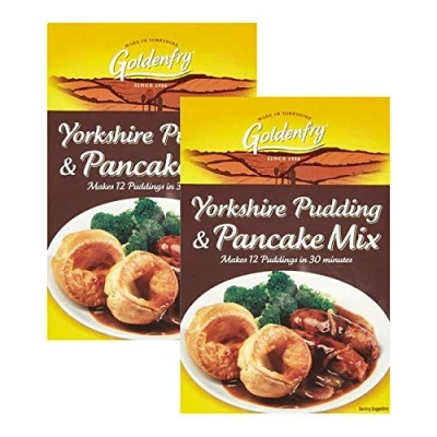 Image of Goldenfry Range Yorkshire Pudding &amp; Pancake Mix 142g (Pack of 2)