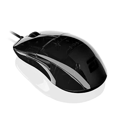 Image of ENDGAME GEAR XM1r Gaming Mouse Optical PixArt PAW3370 sensor 50 to 19.000 CPI 5 buttons Kailh GM 8.0 Switches 80 million clicks USB ergonomic 70g weight Dark Reflex