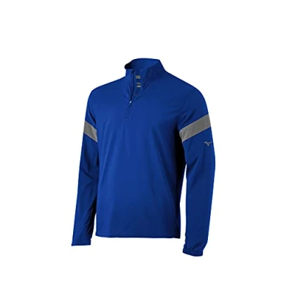 Image of Mizuno Men&#039;s Adult Hitting Jacket, Royal shade, XXL