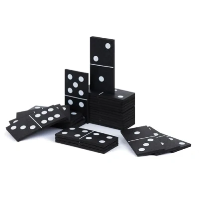 Image of Hillington Giant Foam Dominoes Set Garden Outdoor Game For Kids Children &amp; Family Summer Fun Bar Office