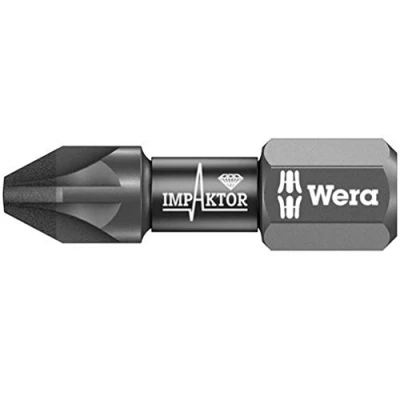 Image of 855/1 Impaktor Insert Bit Pozi PZ2 x 25mm Carded