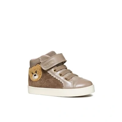 Image of Geox Baby B Kilwi Girl A Sneaker, Beige, 5 UK Child