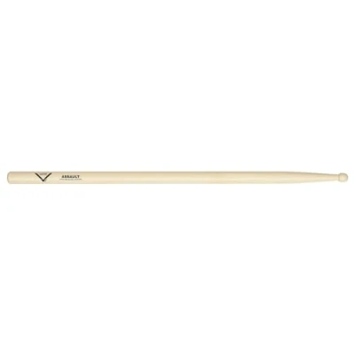 Image of Vater Drumsticks VHAW Assault American Hickory Series Barrel Wood Tip