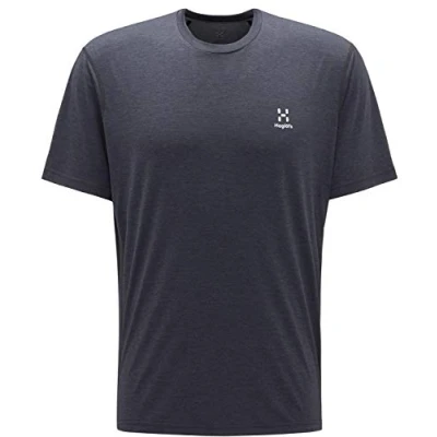 Image of Haglöfs Haglofs 605156_2C5 Ridge TEE T Shirt Men&#039;s True Black Size S