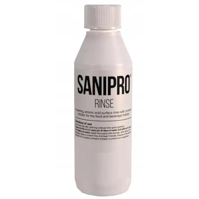 Image of SaniPro Rinse 250 ml Star San Alternative Steriliser, for Sterilising Brewing Accessories, Bottle Cleaning