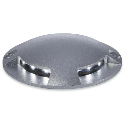 Image of Firstlight 4 Way Modern Style LED Ground Light 1W Daylight Aluminium