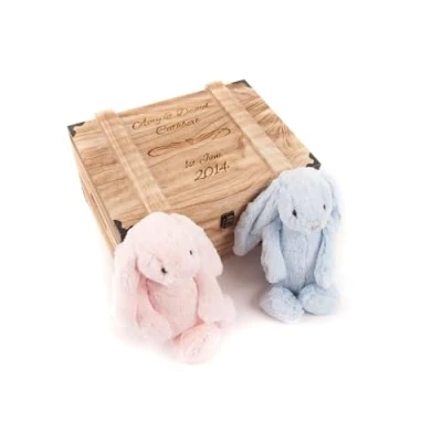 Image of Personalised Keepsake Box Extra Large Memory for Wedding Baby Gift Boxes Present Bride Groom Crate Christening Bereavement Wooden Chest Card
