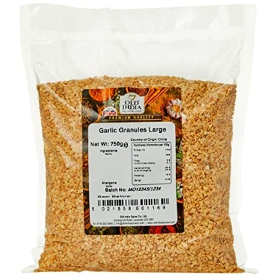 Image of Old India Garlic Granules Large 750g