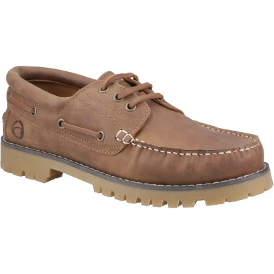 Image of Cotswold Inglecote Camel Slip On Shoe for Male Size 42