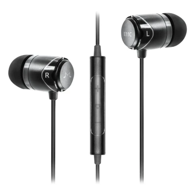 Image of SOUNDMAGIC E11C Earphones Black, Black