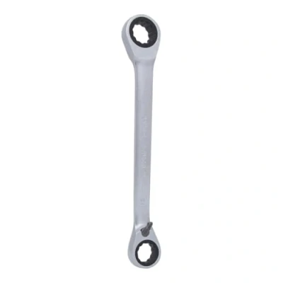 Image of KS Tools 503.4575 GEARplus reversing double ratchet ring spanner, 12x13mm