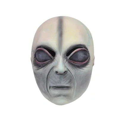 Image of Bristol Novelty Alien Overhead Mask, Adult Fancy Dress Costume Accessory Halloween