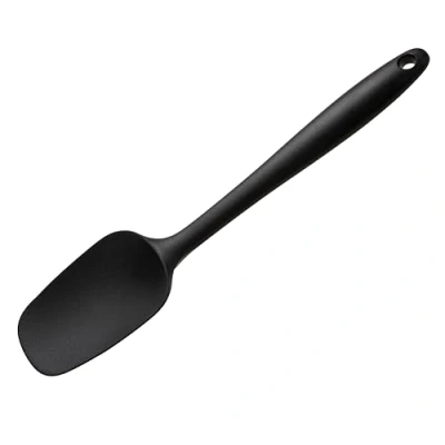 Image of Wiltshire Silicone Spatula, Spoonula, Dough Scraper, Heat Resistant Utensil, Non Stick, Scratch, Midnight Black, 27.2x6.2x1.5cm