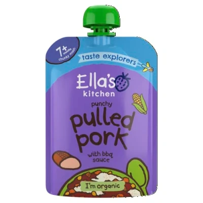 Image of Ella&#039;s Kitchen Punchy Pulled Pork with Barbeque Sauce