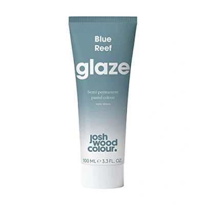 Image of Josh Wood Colour Glaze (Blue) Semi permanent hair Mask Ammonia free Conditions and nourishes Lasts up to 3 5 washes For blonde 100% Vegan Cream (100ml)