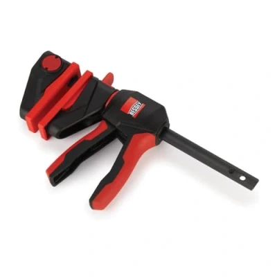 Image of Bessey EHKL360, 6 in, Trigger Clamp and Spreader 360 Rotating Handle One Hand Bar Clamps, Black
