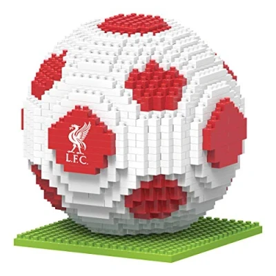 Image of FOCO Officially Licensed Liverpool FC BRXLZ Bricks 3D Football Construction Building Set