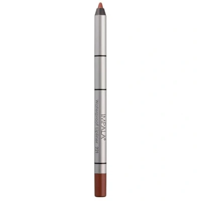 Image of IMPALA Creamy Waterproof Lip Pencil Matte Cinnamon Color 221 Permanent Liner Long lasting Volumizing Effect