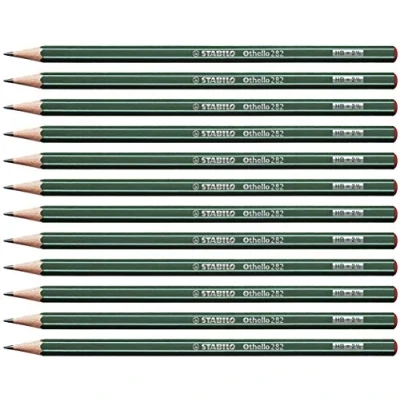Image of Graphite Pencil STABILO Othello Pack of 12 HB