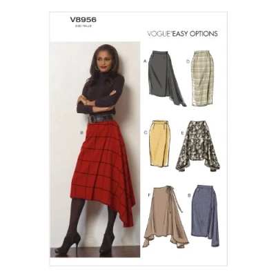 Image of Vogue Patterns Sewing VGE 8956 E5 (14 16 18 20 22), Multi Colour