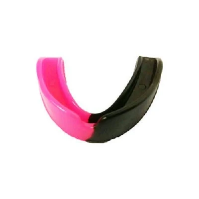 Image of LTG PRO Junior Senior Multicolor Gum Shield Mouth Guard Protection for Sports (Pink Black, Junior)