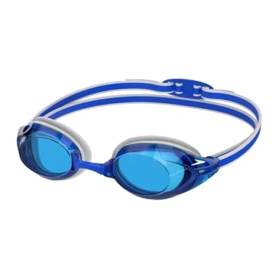 Image of Speedo Unisex Adult Vanquisher 3.0 Swimming Goggles, Blue/Cobalt, One Size