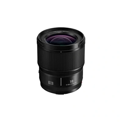 Image of Panasonic S S18E Lumix 18mm Ultra Wide Angle Lens F1.8 O.I.S., Compact &amp; Lightweight Design, 3 ASPH / 1 UED ED UHR