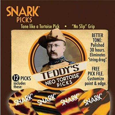 Image of Snark 1.07 mm SP107NT Teddys Neo Tortoise Picks (Pack of 12)
