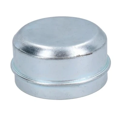 Image of AB Tools Replacement 50.5mm Metal Cap Wheel Hub Trailer Bearing Dust Grease Cover