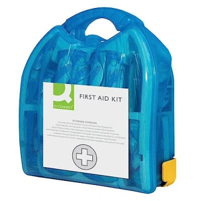 Image of Q Connect 20 Person Wall Mountable First Aid Kit Ref KF00576
