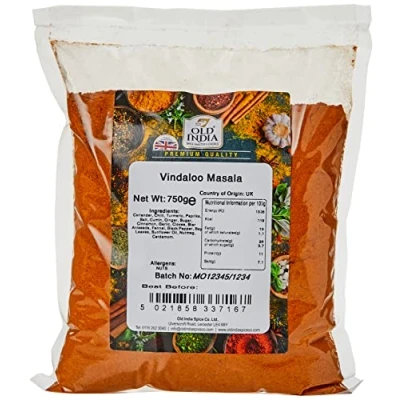 Image of Old India Vindaloo Masala 750 g