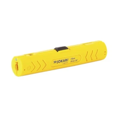 Image of Jokari 30700 Fibre Strip DC Cable Stripper, Yellow