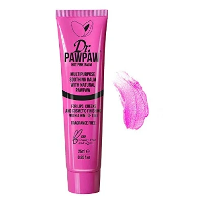 Image of Dr. PAWPAW Hot Pink Balm Multi Purpose Balm, For Lips, Cheeks &amp; Other Cosmetic Finishing, 25ml