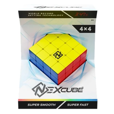 Image of Goliath Toys 928347.006 Brain Teaser 4x4 Speed Cube, Multicoloured