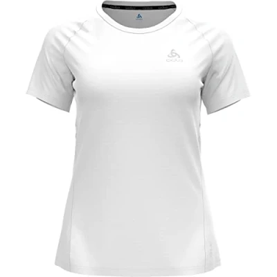 Image of Odlo Women Short Sleeve Running Shirt ESSENTIALS CHILL TEC, white, XS