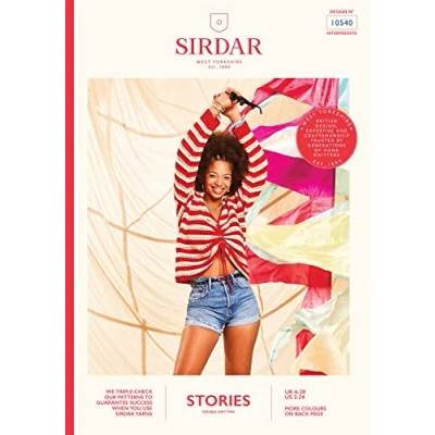 Image of Sirdar Stories DK Knitting Pattern 10540 Second Stage Sweater