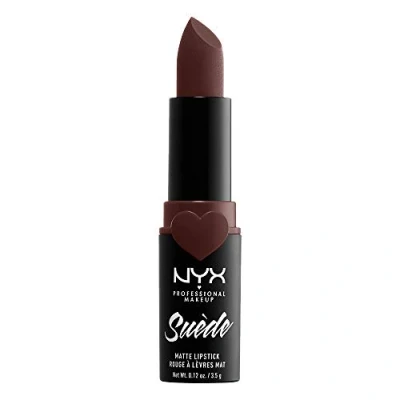 Image of NYX Professional Makeup Suede Matte Lipsticks Cold Brew, 21 g