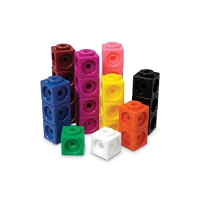 Image of Learning Resources Mathlink Cubes Set of 1000 3/4 x in LER4287