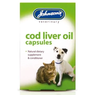 Image of Johnsons Veterinary Products Cod Liver Capsules