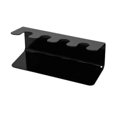 Image of MAUL Straight Form 4 Stamps Premium Stamp Holder Metal Rack Black