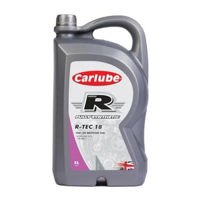 Image of Carlube Triple R 5W 30 API SP with RC, ILSAC GF 6 GM Dexos 1 Fully Synthetic Engine Oil TEC 18 5L