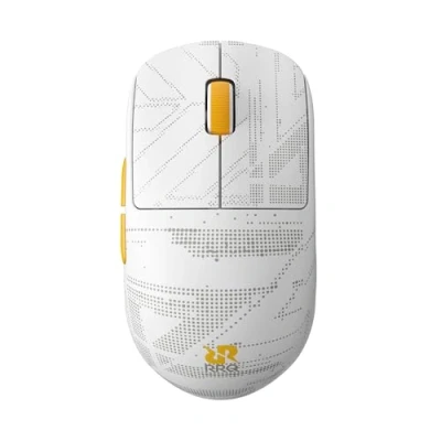 Image of Pulsar x RRQ X2H mini Wireless Gaming Mouse, Limited Color Edition, Ultra Lightweight 1.83 oz (52 g), Symmetrical, Optical switch, 26000 DPI, PAW3395 sensor (Mini, Wireless, RRQ)